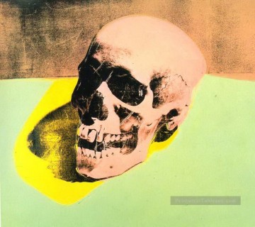 Cráneo Andy Warhol Pinturas al óleo